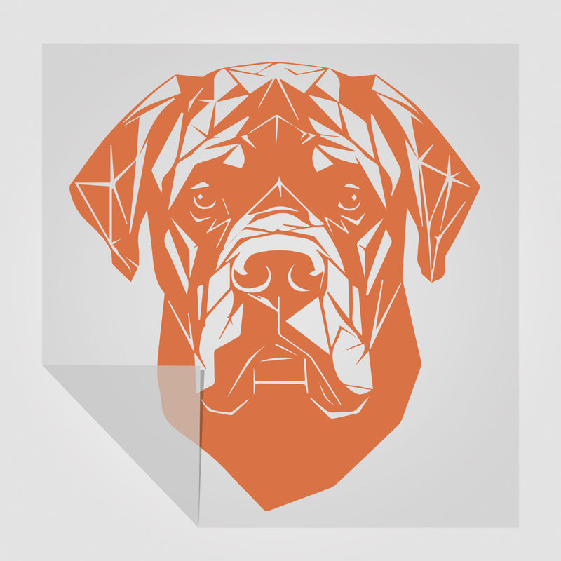 Dogge Art Design Hunde Sticker StickyWorld Exclusive | Foliensticker