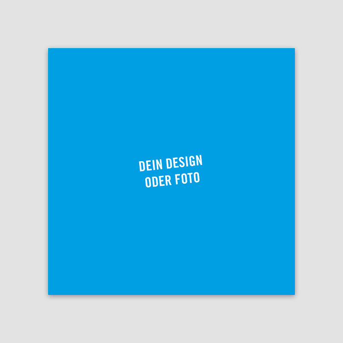 Dein individueller quadratischer Sticker – Gestalte mit eigenem Motiv