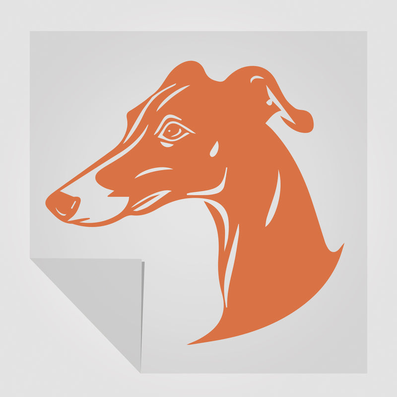 Windhund Motiv 2 - Hunde Sticker StickyWorld Exclusive | Foliensticker