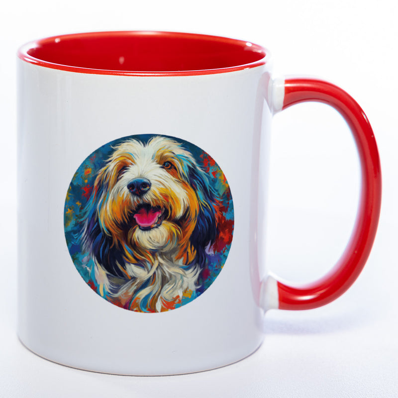 Mug Art Tasse mit Bobtail Motiv & wahlweise mit NAMEN - Kaffeetasse StickyWorld Exclusive