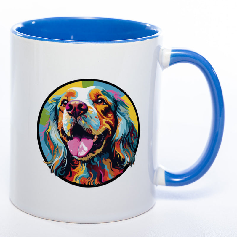 Mug Art Tasse mit Cocker Spaniel Motiv 4 & wahlweise mit NAMEN - Kaffeetasse StickyWorld Exclusive