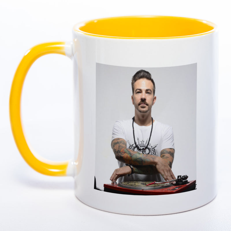Spülmaschinenfeste Tasse "Best DJ Ever" mit Foto (HD Druck) | Jetzt selbst gestalten!