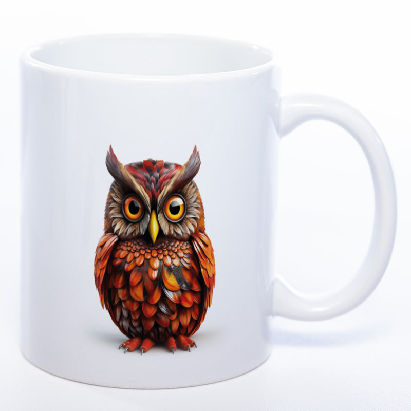 Eulen Tasse exclusive Kaffeetasse spülmaschinenfest