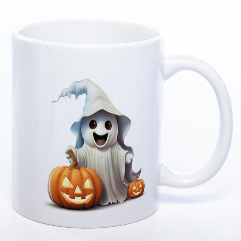 Motiv-Tasse mit süßen Geistern 2 - exclusive Kaffeetasse
