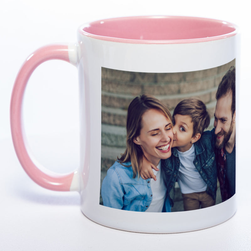 Spülmaschinenfeste Tasse "Mama" mit Foto (HD Druck) | Jetzt selbst gestalten!