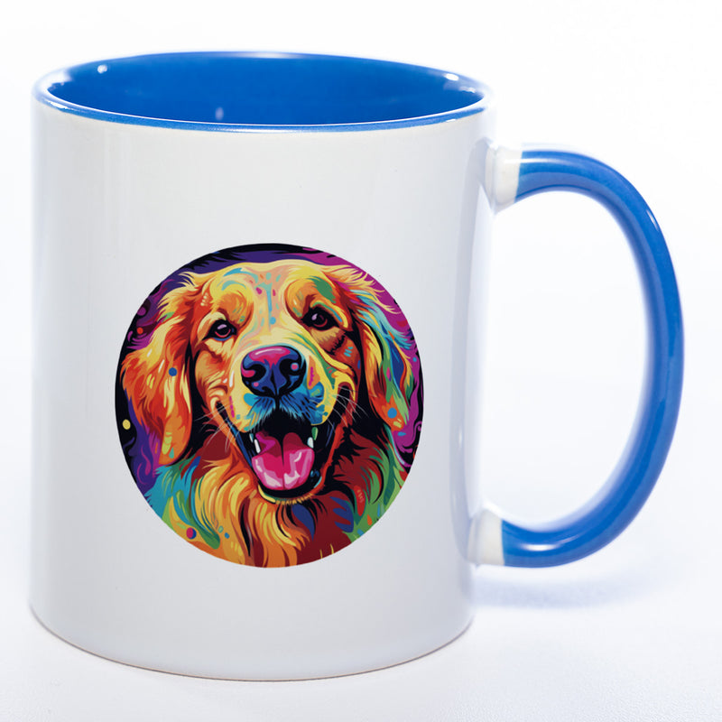 Mug Art Tasse mit Hovawart Motiv 2 wahlweise mit NAME - Kaffeetasse StickyWorld Exclusive