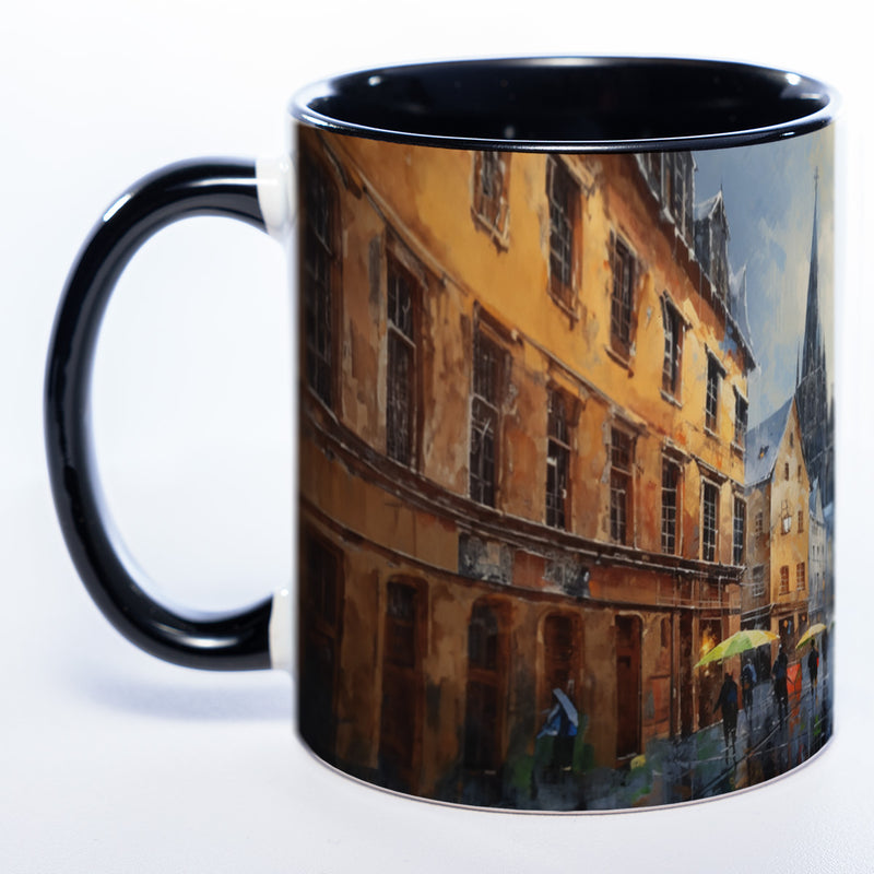 Motiv-Tasse KÖLN - farbenfrohe Kaffeetasse spülmaschinenfest