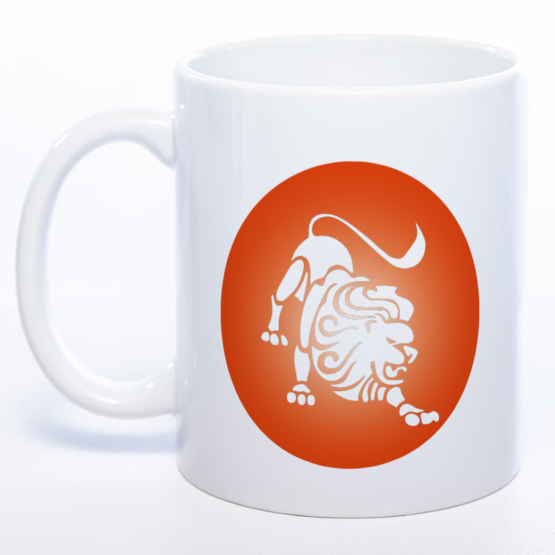 Sternzeichen -Tasse mit Namen und Geburtsdatum - spülmaschinenfest