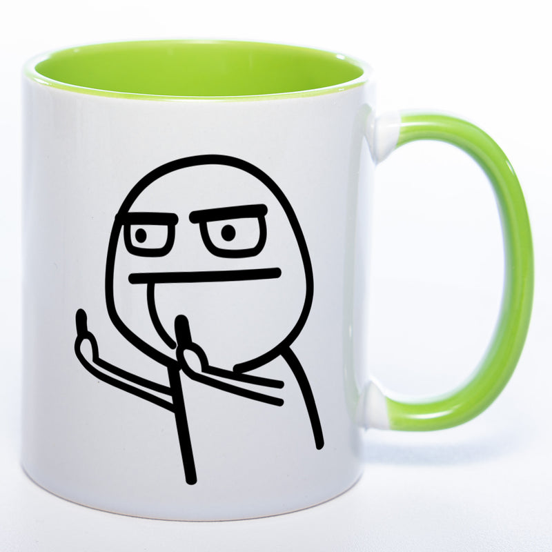 Mister Stinky 2 Motiv-Tasse  - lustige Kaffeetasse fürs Büro-  in vielen Farben und spülmaschinenfest