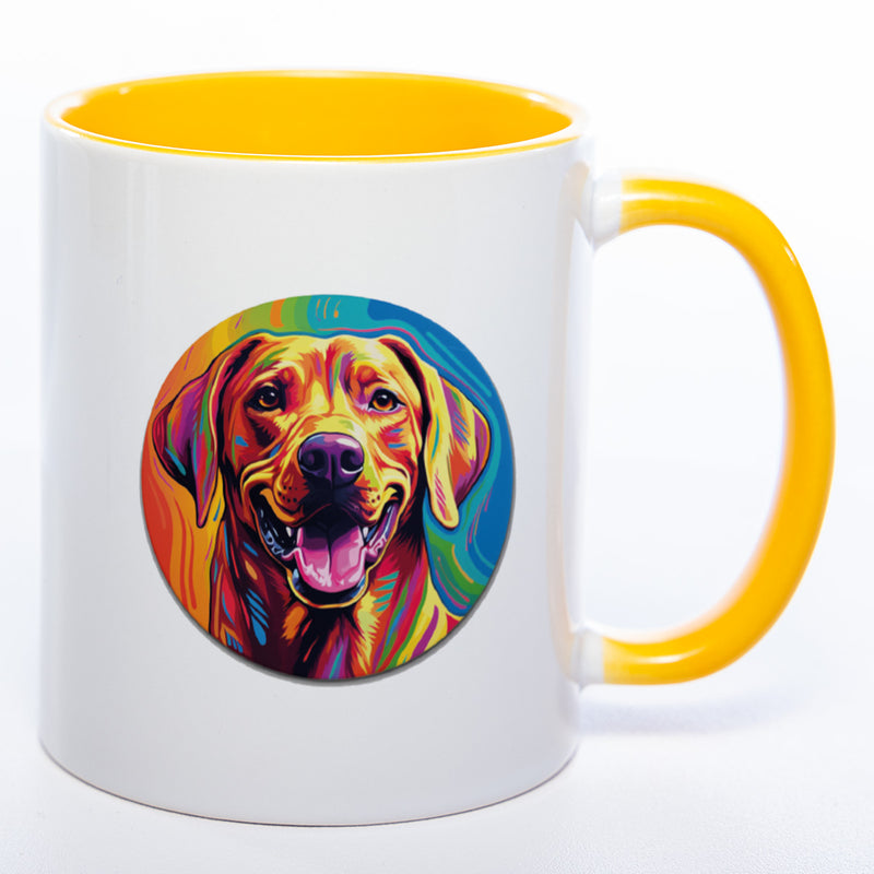 Mug Art Tasse mit Rhodesian Ridgeback & wahlweise mit NAMEN- Kaffeetasse StickyWorld Exclusive