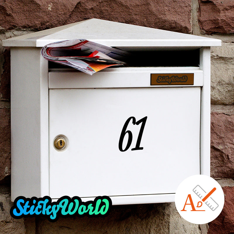 Buchstabe oder Zahl nach Wahl - Höhe 15 cm ab 1,99 €