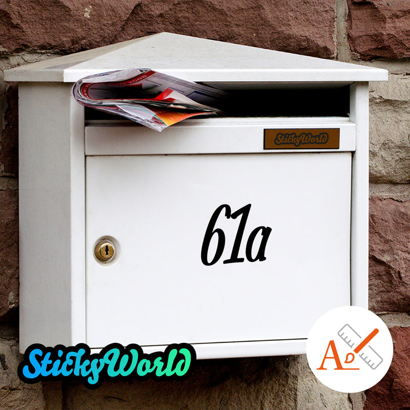 Buchstabe oder Zahl nach Wahl - Höhe 20 cm ab 2,50 €