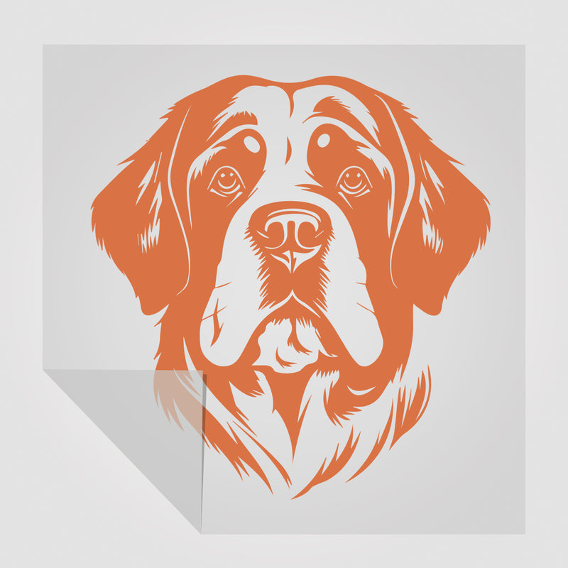 Bernhardiner Hunde Sticker 3 StickyWorld Exclusive | Foliensticker