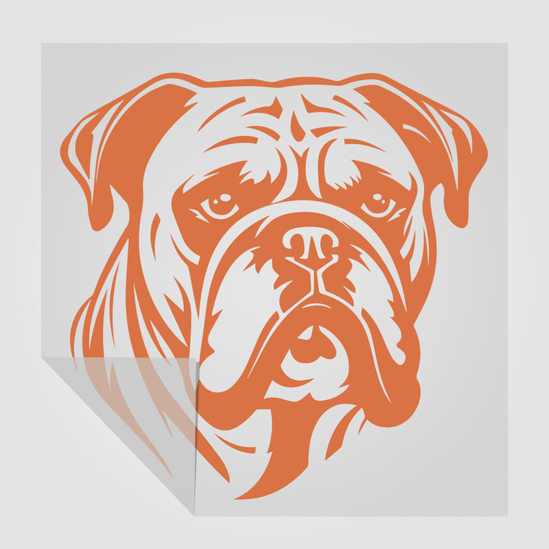 Englische Bulldogge Hunde Sticker StickyWorld Exclusive | Foliensticker