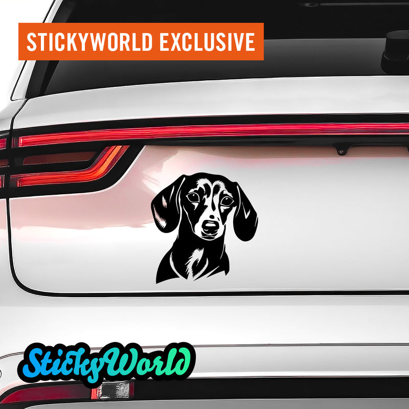 Dackel Hunde Sticker StickyWorld Exclusive | Foliensticker