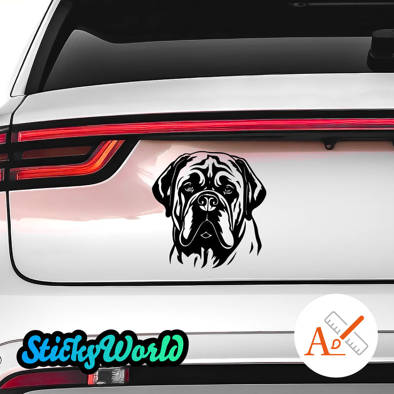 Mastiff Hunde Sticker StickyWorld Exclusive | Foliensticker