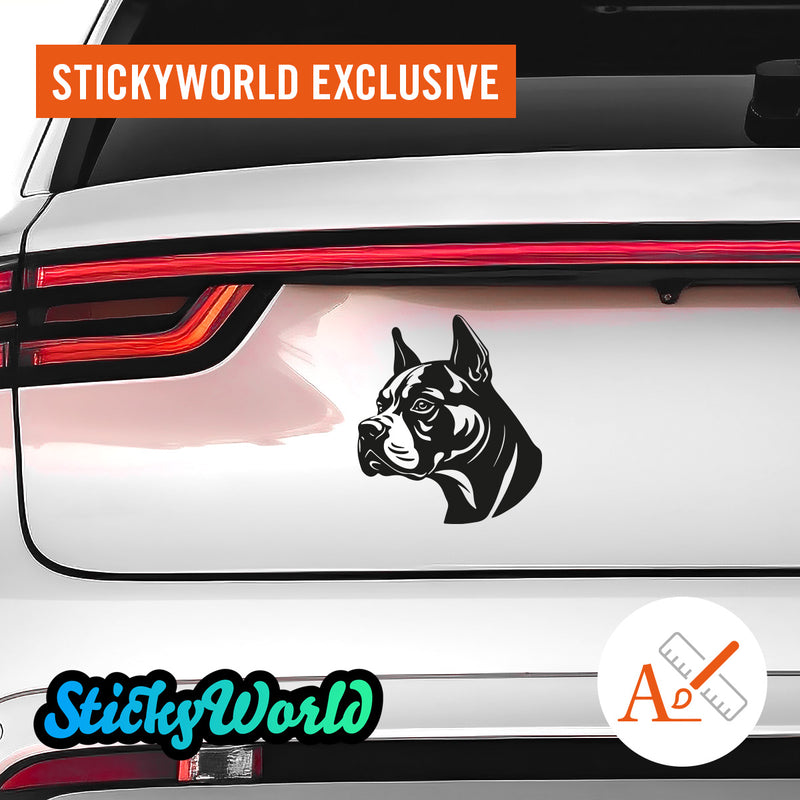 Staffordshire Hunde Sticker StickyWorld Exclusive | Foliensticker