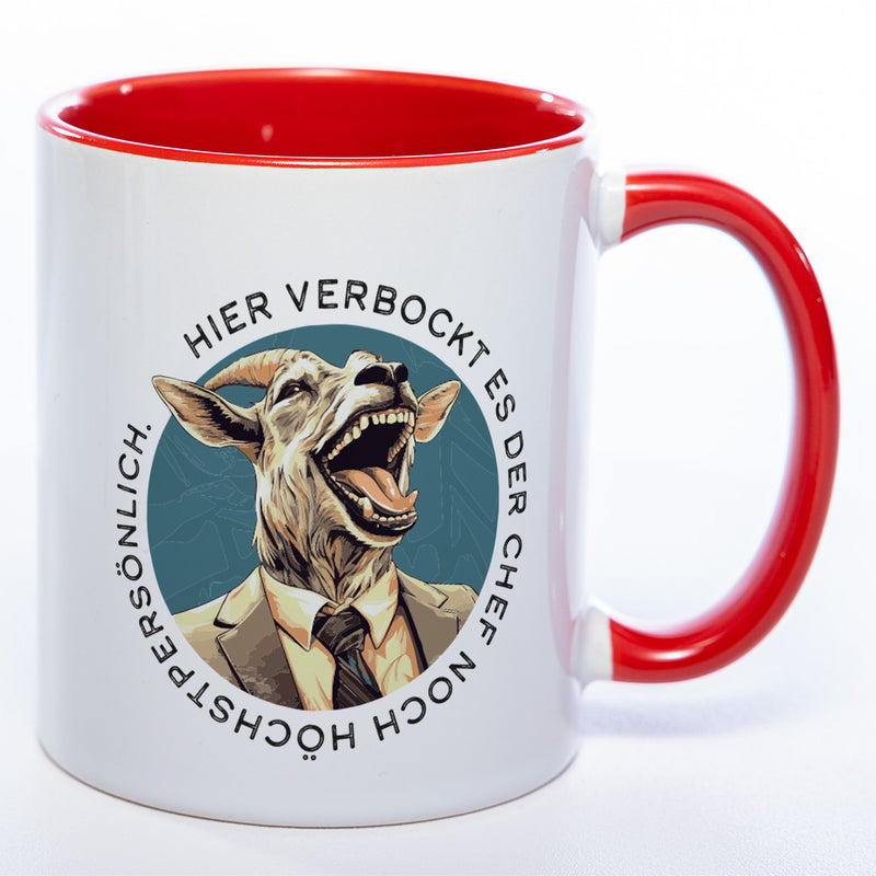 Chef Tasse - lustige Kaffeetasse - spülmaschinenfest