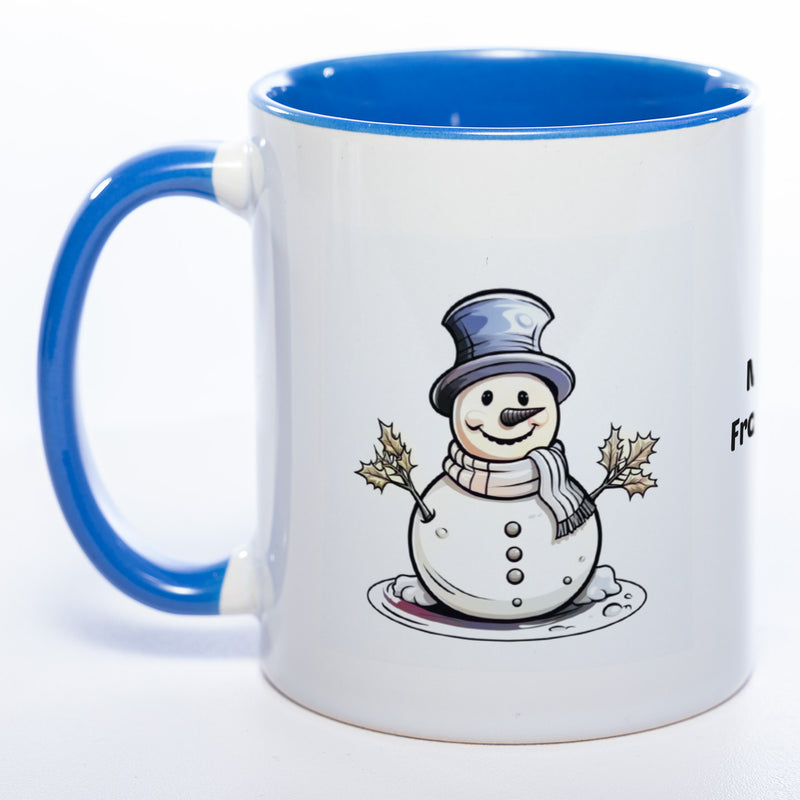 Meine Frostnase mit Wunschnamen - süße Kaffeetasse zu Weihnachten - spülmaschinenfest