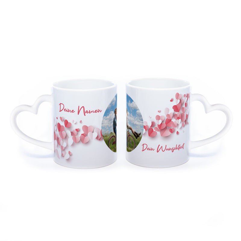 Liebes-Tasse "Love Mug" mit Foto und Wunschtext (HD Druck) spülmaschinenfest| Jetzt selbst gestalten!