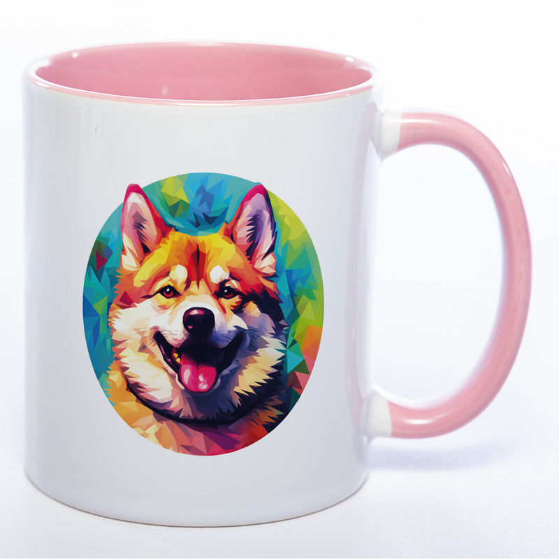 Mug Art Tasse mit Akita & wahlweise mit NAMEN- Kaffeetasse StickyWorld Exclusive