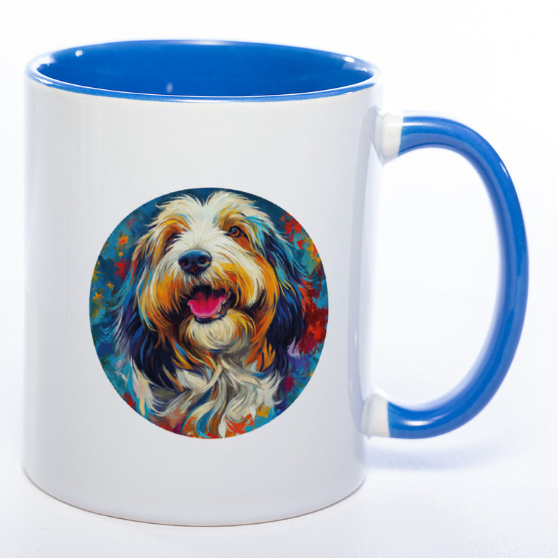Mug Art Tasse mit Bobtail Motiv & wahlweise mit NAMEN - Kaffeetasse StickyWorld Exclusive