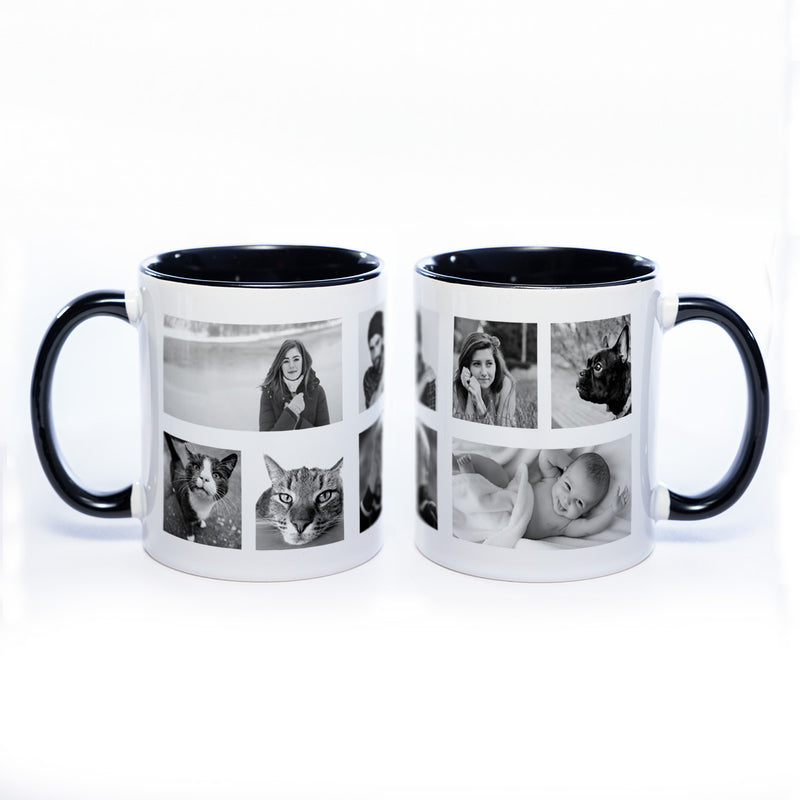 Collagentasse 2 - Deine Fotos als Collage spülmaschinenfest | Jetzt selbst gestalten!