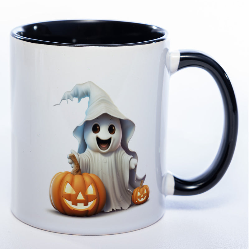 Motiv-Tasse mit süßen Geistern 2 - exclusive Kaffeetasse