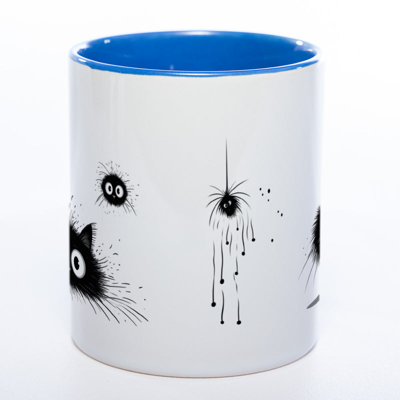 Katzen Motiv-Tasse  - süße Kaffeetasse in vielen Farben - Miezetasse spülmaschinenfest