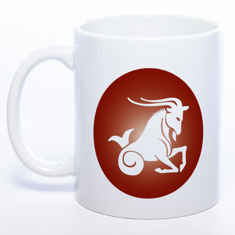 Sternzeichen -Tasse mit Namen und Geburtsdatum - spülmaschinenfest