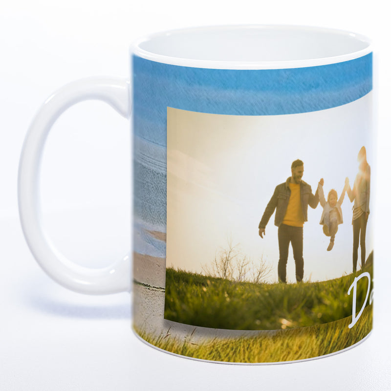 Urlaubserinnerung - Spülmaschinenfeste Tasse mit Foto (HD Druck) | Jetzt selbst gestalten!
